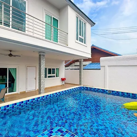 Relax Pool Villa Near Walking Street,Jacuzzi ,Bbq 5Bed 6Bath City House54 Pattaya Exterior photo